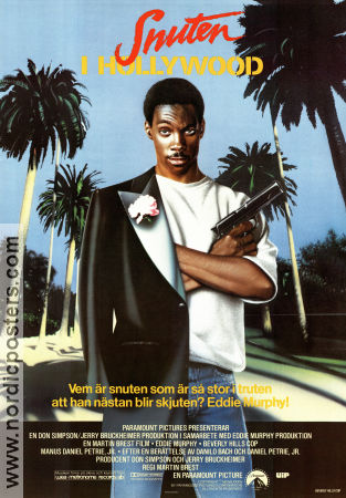 Snuten i Hollywood 1984 poster Eddie Murphy Judge Reinhold Martin Brest Poliser