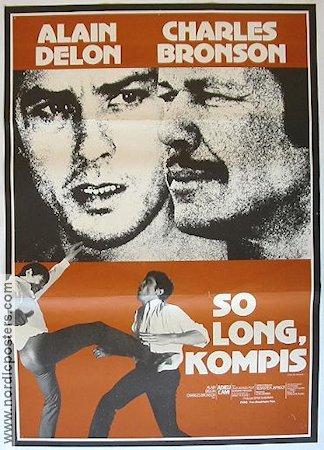 So Long kompis 1968 poster Charles Bronson Alain Delon