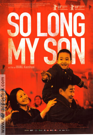 So Long My Son 2019 poster Jingchun Wang Mei Yong Xi Qi Xiaoshuai Wang Filmen från: China