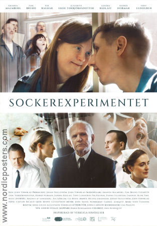 Sockerexperimentet 2023 poster Magnus Af Sandeberg Elisabeth Andersson Wendela Antepohl John Thornblad