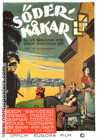 Söderkåkar 1932 poster Edvard Persson Gideon Wahlberg Hitta mer: Stockholm