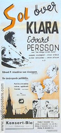 Sol över Klara 1942 poster Edvard Persson Hitta mer: Stockholm