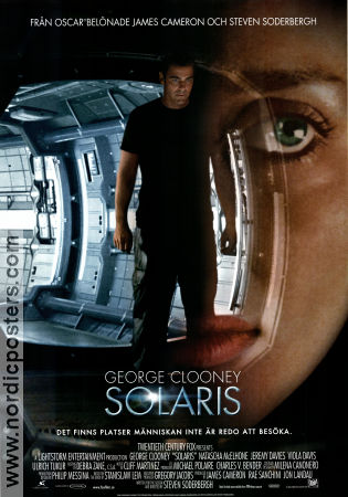 Solaris 2002 poster George Clooney Natascha McElhone Ulrich Tukur Steven Soderbergh