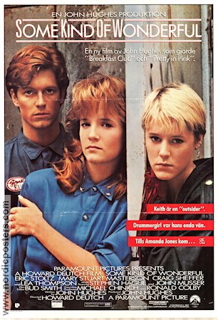 Some Kind of Wonderful 1987 poster Eric Stoltz Mary Stuart Masterson John Hughes