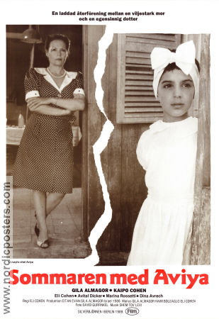 Sommaren med Aviya 1988 poster Gila Almagor Kaipu Cohen Eli Cohen Filmen från: Israel