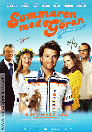 Sommaren med Göran 2009 poster Peter Magnusson David Hellenius Moa Gammel Staffan Lindberg