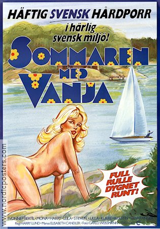 Sommaren med Vanja 1983 poster Heinz Arlanch