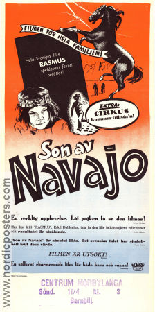 Son av Navajo 1952 poster Francis Kee Teller John Mitchell Kee Teller Norman Foster Dokumentärer