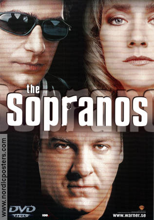 The Sopranos 2002 poster James Gandolfini Lorraine Bracco Maffia Från TV