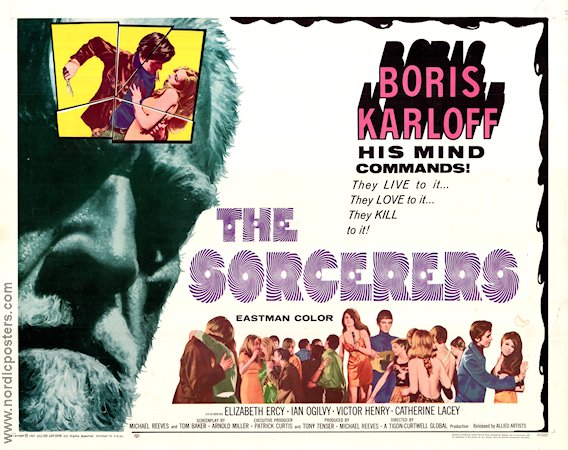 The Sorcerers 1967 poster Boris Karloff