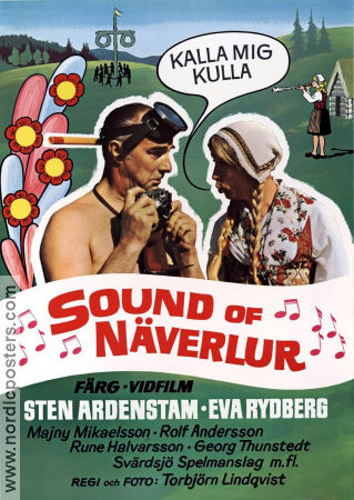 Sound of Näverlur 1971 poster Sten Ardenstam Eva Rydberg Mayny Mikaelsson Torbjörn Lindqvist