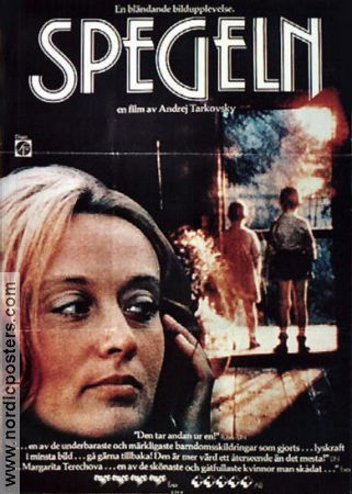 Spegeln 1980 poster Margarita Terekhova Andrei Tarkovsky Ryssland