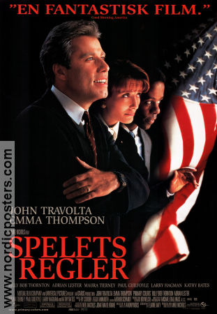 Spelets regler 1997 poster John Travolta Emma Thompson Mike Nichols