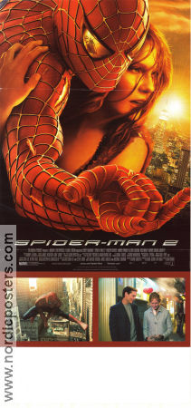 Spider-Man 2 2004 poster Tobey Maguire Kirsten Dunst Alfred Molina Sam Raimi Hitta mer: Marvel Från serier