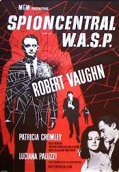 Spioncentral WASP 1965 poster Robert Vaughn Hitta mer: Man From UNCLE Agenter