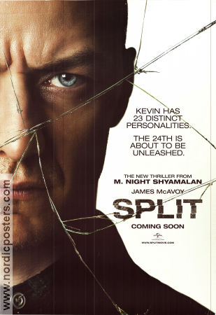 Split 2016 poster James McAvoy Anya Taylor-Joy Haley Lu Richardson M Night Shyamalan