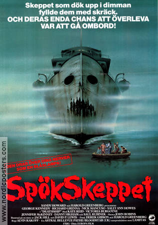 Spökskeppet 1980 poster George Kennedy Alvin Rakoff Skepp och båtar