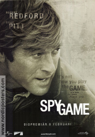 Spy Game 2001 poster Robert Redford Tony Scott