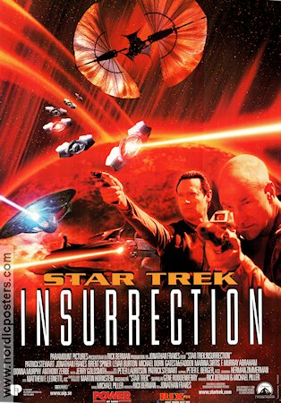 Star Trek: Insurrection 1998 poster Patrick Stewart Brent Spiner Jonathan Frakes Hitta mer: Star Trek