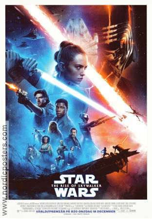 Star Wars: Episode IX The Rise of Skywalker 2019 poster Daisy Ridley John Boyega Oscar Isaac JJ Abrams Hitta mer: Star Wars