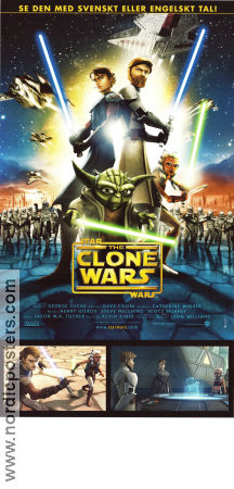 Star Wars: The Clone Wars 2008 poster Matt Lanter Dave Filoni Hitta mer: Star Wars Animerat