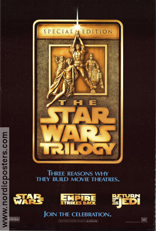 The Star Wars Trilogy 1996 poster George Lucas Hitta mer: Star Wars Hitta mer: Festival