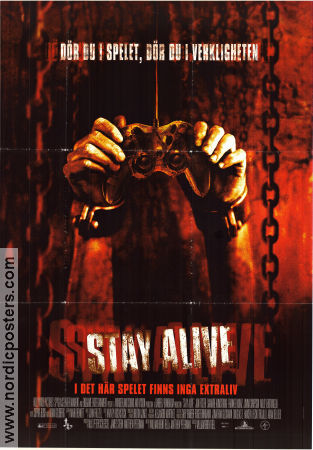 Stay Alive 2006 poster Jon Foster Samaire Armstrong Frankie Muniz William Brent Bell
