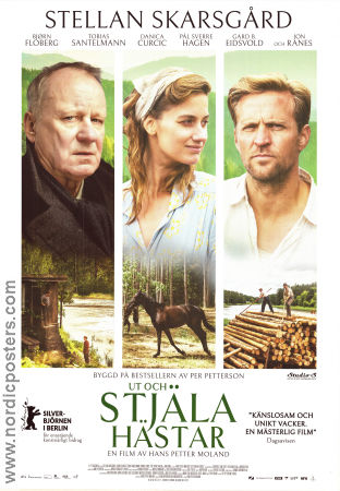 Stjäla hästar 2019 poster Stellan Skarsgård Björn Floberg Jon Ranes Hans Petter Moland Norge