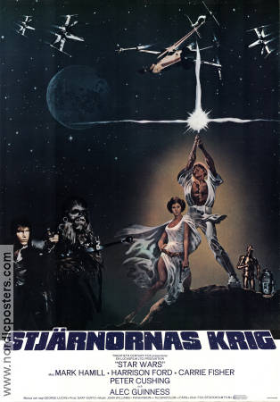 Filmaffisch Stjärnornas krig (Star Wars) 1977