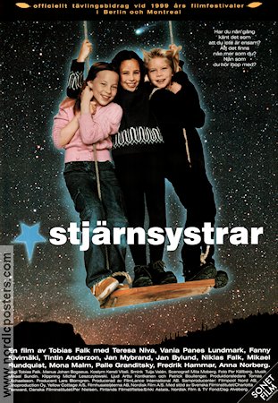 Stjärnsystrar 1999 poster Teresa Niva Vania Panes Lundmark Fanny Kivimäki Tobias Falk