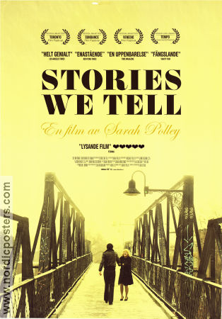 Stories We Tell 2012 poster Michael Polley John Buchan Mark Polley Sarah Polley Dokumentärer
