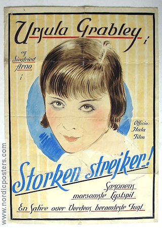 Storken strejker 1931 poster Ursula Grabley