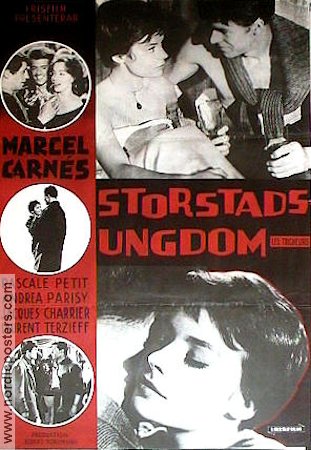 Storstadsungdom 1959 poster Pascale Petit Marcel Carné