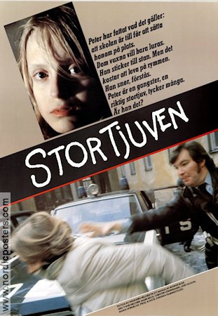 Stortjuven 1979 poster Tonie Melcher Mark Bäck Christer Löwenhamn Ingegerd Hellner