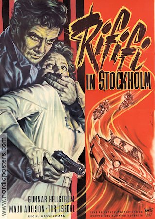 Stöten 1961 poster Gunnar Hellström Hasse Ekman