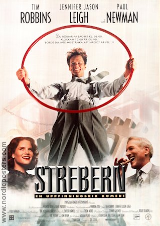 Strebern 1994 poster Tim Robbins Paul Newman Jennifer Jason Leigh Joel Ethan Coen