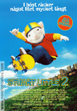 Stuart Little 2 2002 poster Michael J Fox Rob Minkoff Animerat