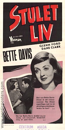 Stulet liv 1946 poster Bette Davis Glenn Ford