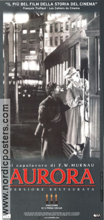 Sunrise 1927 poster George O´Brien Janet Gaynor FW Murnau