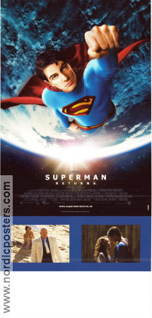 Superman Returns 2006 poster Brandon Routh Kevin Spacey Kate Bosworth Bryan Singer Hitta mer: Superman Hitta mer: DC Comics Från serier