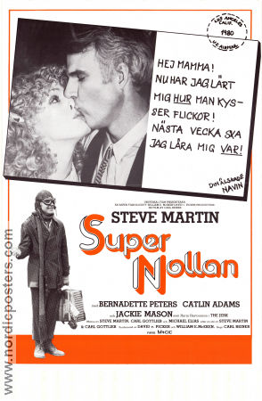 Supernollan 1979 poster Steve Martin Bernadette Peters Catlin Adams Carl Reiner