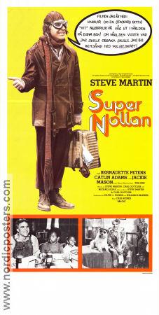 Supernollan 1979 poster Steve Martin Bernadette Peters Catlin Adams Carl Reiner