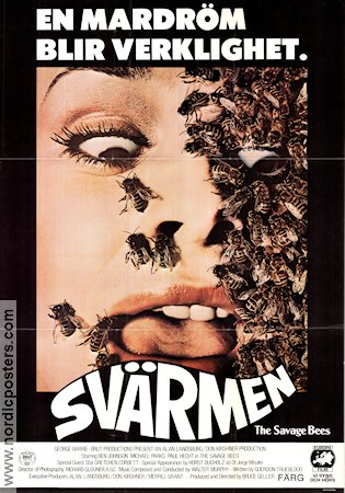 Svärmen 1976 poster Ben Johnson Insekter och spindlar