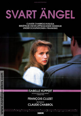 Svart ängel 1988 poster Isabelle Huppert Claude Chabrol Hitta mer: Nazi