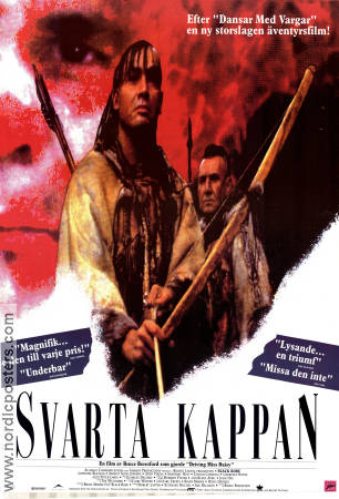 Svarta kappan 1991 poster Lothaire Bluteau Bruce Beresford