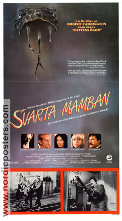 Svarta mamban 1981 poster Sterling Hayden Klaus Kinski Sarah Miles Piers Haggard Ormar