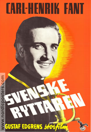 Svenske ryttaren 1949 poster Elisabeth Söderström Kenne Fant Åke Söderblom Gustaf Edgren