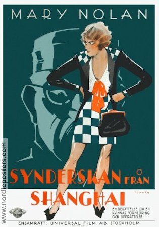 Synderskan från Shanghai 1929 poster Mary Nolan