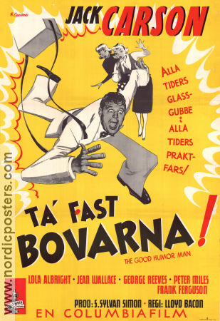 Ta fast bovarna 1950 poster Jack Carson Lola Albright Lloyd Bacon