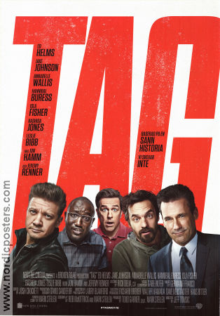 Tag 2018 poster Ed Helms Lil Rel Howery Jon Hamm Jeff Tomsic